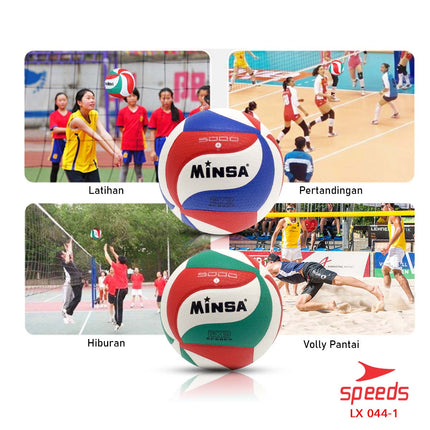 SPEEDS Bola Volly Bola Voli Bola Volley Bola Volli Pantai Olahraga Original Import 044-1