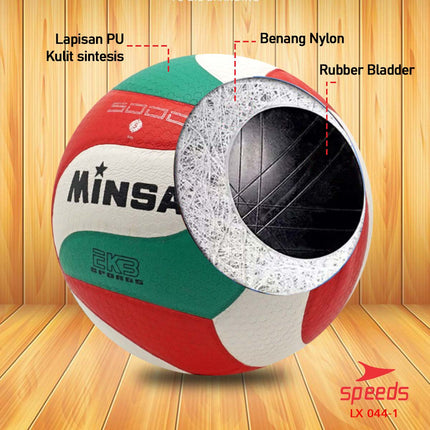 SPEEDS Bola Volly Bola Voli Bola Volley Bola Volli Pantai Olahraga Original Import 044-1