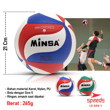 SPEEDS Bola Volly Bola Voli Bola Volley Bola Volli Pantai Olahraga Original Import 044-1