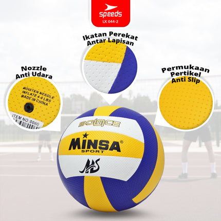 SPEEDS Volleyball Beach Volleyball Field Ball Size 5 Volleyball Sports 5 FIVB Soft Strong Rebound 044-2