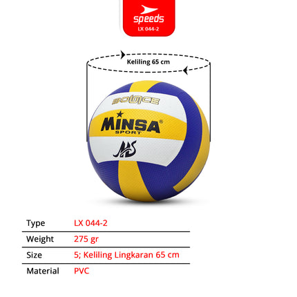 SPEEDS Volleyball Beach Volleyball Field Ball Size 5 Volleyball Sports 5 FIVB Soft Strong Rebound 044-2