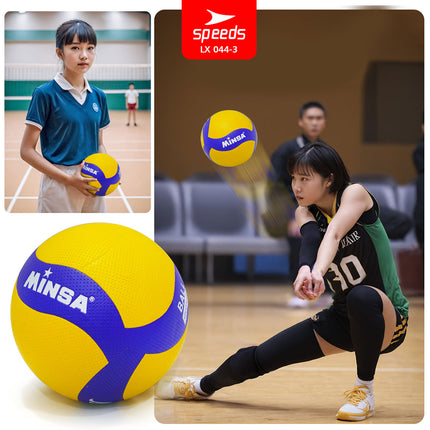 SPEEDS Bola Voli Voley Voli Size 5 Volleyball Voly Lapangan Bola Ukuran 5 FIVB Pantulan Volley Olahraga 044-3