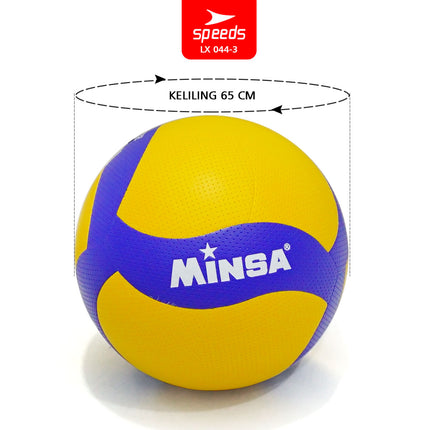 SPEEDS Bola Voli Voley Voli Size 5 Volleyball Voly Lapangan Bola Ukuran 5 FIVB Pantulan Volley Olahraga 044-3
