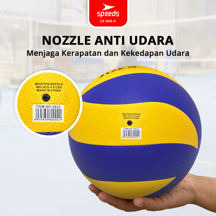 SPEEDS Volleyball Size 5 Original Volleyball Sports Beach Volleyball Court Ball Size 5 FIVB Strong Bounce 044-4