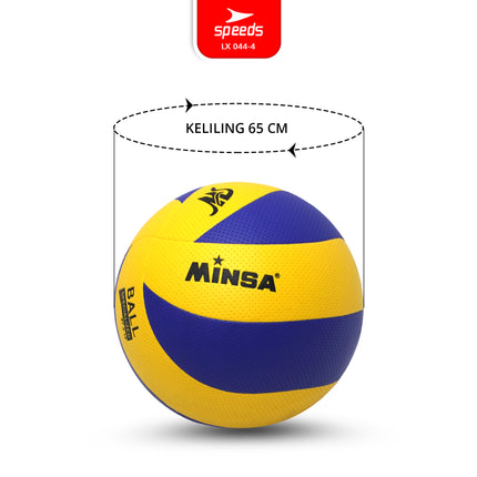 SPEEDS Volleyball Size 5 Original Volleyball Sports Beach Volleyball Court Ball Size 5 FIVB Strong Bounce 044-4