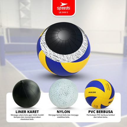 SPEEDS Volleyball Size 5 FIVB Field Volleyball Strong Beach Volleyball 044-5