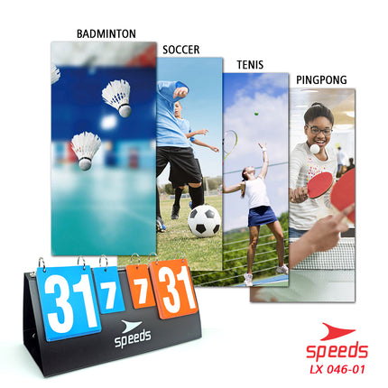 SPEEDS Score Board / Papan Skor untuk Futsal / Sepak Bola, DLL. Original Import berkualitas 046-1