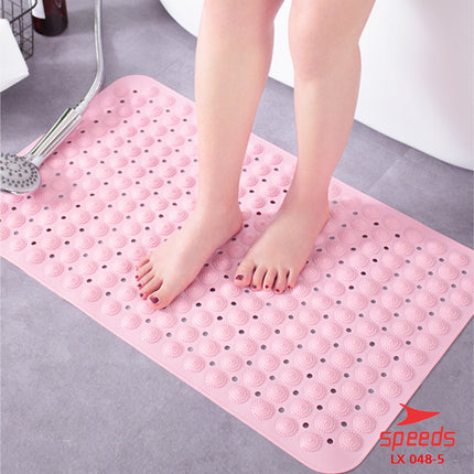 SPEEDS Keset Kaki Anti Slip Bath Mat Keset Kamar Mandi Serap Air Tidak Licin Karpet PVC 048-5