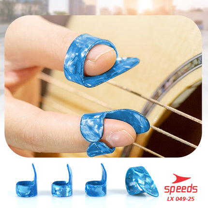 SPEEDS Pick Gitar Alat Musik Pick Finger Celluloid Pemetik Gitar Akustik 049-25
