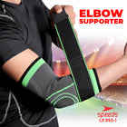 SPEEDS Pelindung Siku untuk Perlengkapan Fitness Elbow supporter 053-1