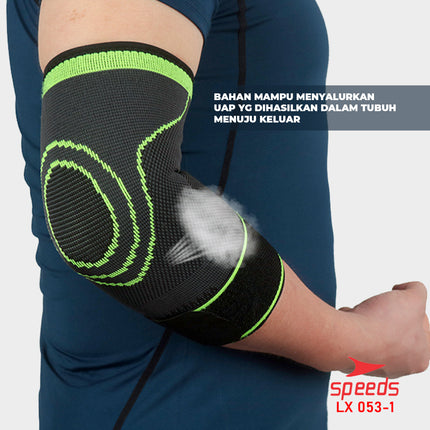 SPEEDS Pelindung Siku untuk Perlengkapan Fitness Elbow supporter 053-1