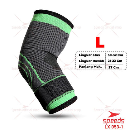 SPEEDS Pelindung Siku untuk Perlengkapan Fitness Elbow supporter 053-1