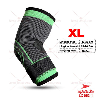 SPEEDS Pelindung Siku untuk Perlengkapan Fitness Elbow supporter 053-1