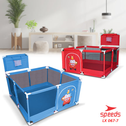 SPEEDS Kolam Mandi Bola Keranjang Mandi Bola Mainan Tenda anak Playpen 067-7