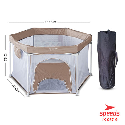 SPEEDS Kolam Mandi Bola Lipat Anak Playpen Anak Mini Kelambu Bayi Mainan Anak Dengan 067-9