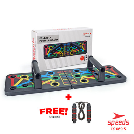 SPEEDS Push Up Board Push Up Stand Alat Push Up Portable Gym Fitness 069-5