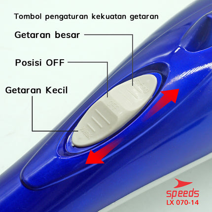 SPEEDS Alat Pijat Dolphin 3in1 Dolphin Massage Hand Massager Alat Pijat Elektrik 070-14