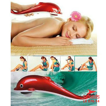 SPEEDS Alat Pijat Dolphin 3in1 Dolphin Massage Hand Massager Alat Pijat Elektrik 070-14