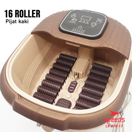 SPEEDS Onsen Pijat Kaki Foot Massager Alat Pijat Elektrik Portable Spa Massager 070-17