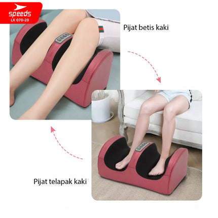 SPEEDS Alat Pijat Kaki Elektrik Foot Massager Terapi Kaki dan Badan Alat Kesehatan Portable 070-20