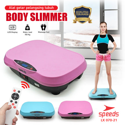 SPEEDS Alat Pijat Elektrik Body Slimmer Alat Pelangsing Perut Tubuh Olahraga Alat Fitness 070-21