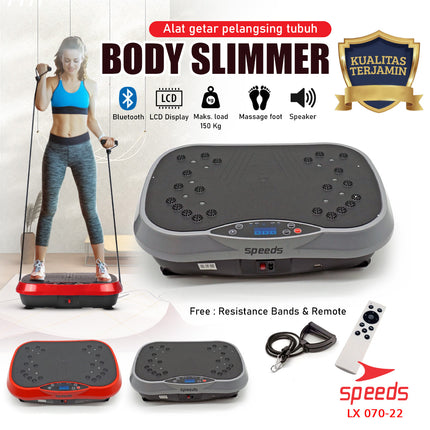 SPEEDS Alat Pijat Elektrik Body Slimmer Alat Pelangsing Perut Tubuh Olahraga Alat Fitness 070-22