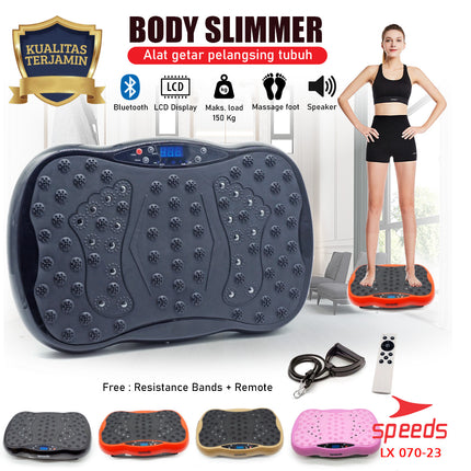 SPEEDS Alat Pijat Elektrik Body Slimmer Alat Pelangsing Perut Tubuh Olahraga Alat Fitness 070-23