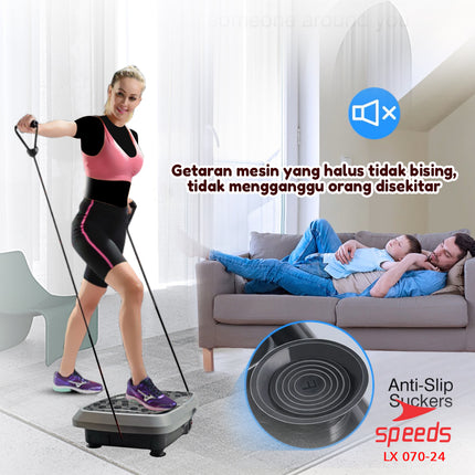 SPEEDS Body Slimmer Alat Pijat Elektrik Alat Pelangsing Perut Alat Olahraga Tubuh Gym Fitness 070-24