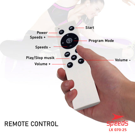 SPEEDS Body Slimmer Alat Pijat Elektrik Alat Pelangsing Perut Alat Olahraga Tubuh Gym Fitness 070-25