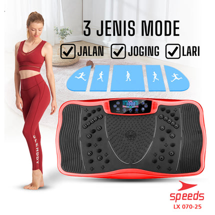SPEEDS Body Slimmer Alat Pijat Elektrik Alat Pelangsing Perut Alat Olahraga Tubuh Gym Fitness 070-25