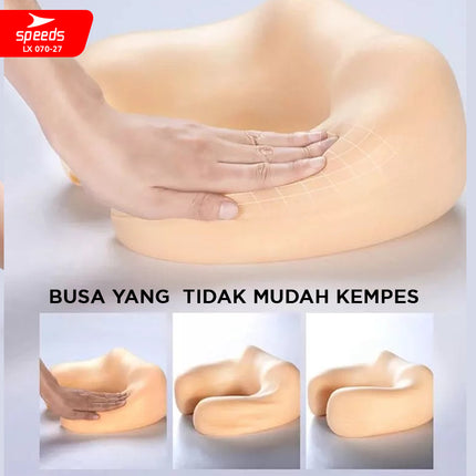 SPEEDS Bantal Pijat Elektrik Leher Massage Neck Alat Pijat Terapi Pegal-pegal Elektrik 070-27
