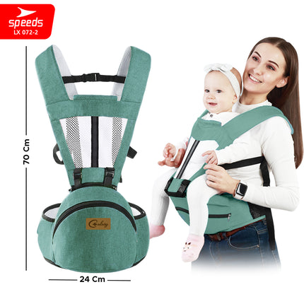 SPEEDS Gendongan Bayi Hipseat Baby Carrier Mom Baby Bedongan Bayi Kangguru Bahan Breathable LX 072-2