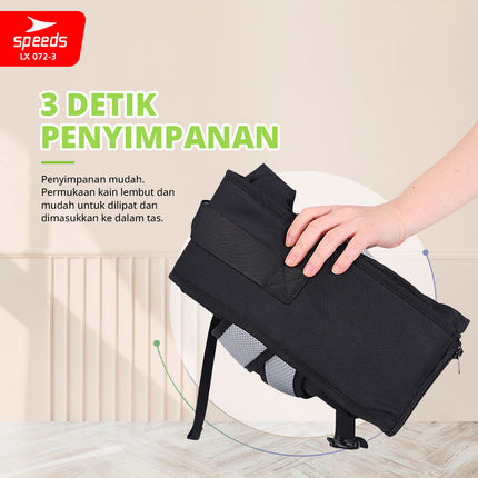 SPEEDS Gendongan Bayi + Tas Backpack Gedongan Bayi Hipseat Baby Carrier Ransel Depan 072-3