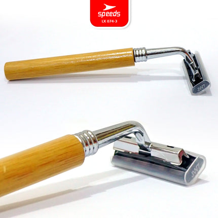 SPEEDS Shaving Kit Jenggot Kumis Hotel 3 Mata Pisau Cukur Shaving Cream Alat Cukur Praktis 074-3