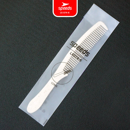 SPEEDS Sisir Hotel Ringan Portable Comb Travel Kit Hotel Supllies Packacing Plastik Wheat Straw Composite Sisir Rambut 074-6