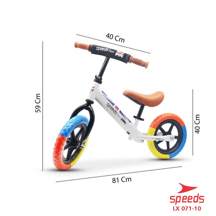 SPEEDS Sepeda Mini Sepeda Anak Taxi KickBike Balancing Bike Sepeda Keseimbangan 071-10