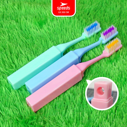 SPEEDS Sikat Gigi Toothbrush Gosok Gigi Hotel Warna-Warni Atasi Karang Gigi 202-58