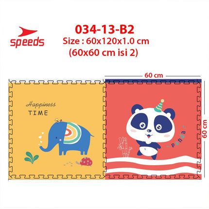 SPEEDS Evamat 30x30cm 20mm Matras Puzzle Karpet Puzzle Matras Eva Alas Lantai Bongkar Pasang 034-13