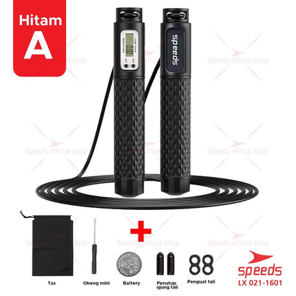 SPEEDS Skipping Lompat Tali Untuk Olahraga Loncat Jump Rope Alat Olahraga Original 021-1601