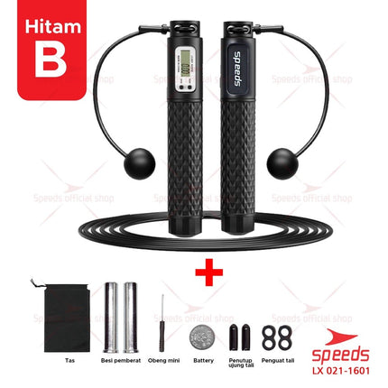 SPEEDS Skipping Lompat Tali Untuk Olahraga Loncat Jump Rope Alat Olahraga Original 021-1601