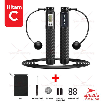 SPEEDS Skipping Lompat Tali Untuk Olahraga Loncat Jump Rope Alat Olahraga Original 021-1601