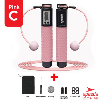 SPEEDS Skipping Lompat Tali Untuk Olahraga Loncat Jump Rope Alat Olahraga Original 021-1601