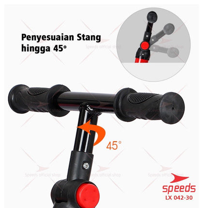 SPEEDS Sepeda Mini Sepeda Anak Taxi KickBike Balancing Bike Sepeda Keseimbangan 071-10