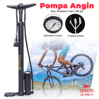 Pompa Angin Floor Pump Pompa Udara Portabel 100 psi 3 Nozzle Serbaguna 016-11