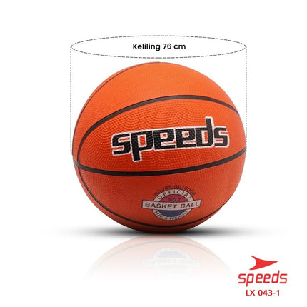 SPEEDS Basketball Original Natural Rubber LX 043-1