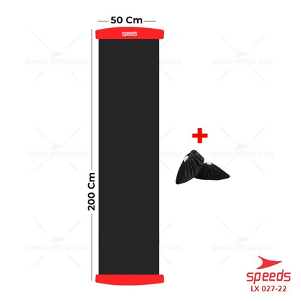 SPEEDS Sliding Mat Alat Fitness Gesek Kaki Portabel Alat Olahraga Gym Sport Gesek Glider Mat 027-22