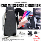 SPEEDS Wireless Car Charger Fast Charging Dipasang di Air Vent Automatic 202-11