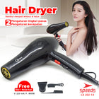 SPEEDS Hair Dryer Alat Pengering Rambut Mini Multifungsi Salon Haircare Pengatur Panas 202-14