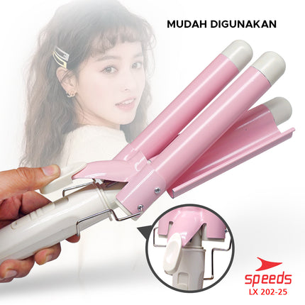 SPEEDS Catokan Rambut Original Hair Curly Keriting Catokan 20mm Otomatis Portable 202-25
