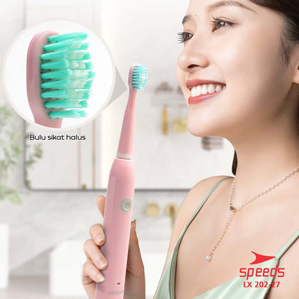 SPEEDS Sikat Gigi Elektrik Tooth Brush Electric Mini Portable Traveling 202-27